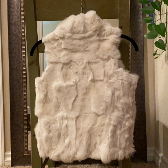 Ski Season! Adrienne Landau fur vest - Picture 2 of 4